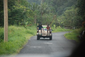 local guys on their way back to their village