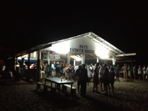 The PAYS bbq. Where a lovely BBQ dinner quickly turns into a rowdy reggae night.  Every Sundy.  Man, I love the Caribbean.