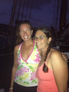 We meet in Bequia after meeting in Maine!