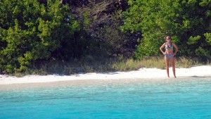 Proof that I have set foot on each of the five Tobago Cays... I am such a dork.