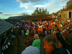 Cruisers, locals, and tourists gather each Sunday for a fun night of carousing.