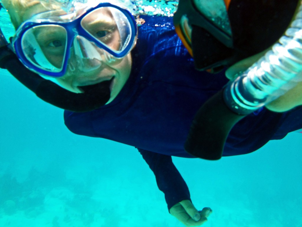 Our little snorkeler Bryson.  Taken with the Lifeproof case for our iphone.  So cool.