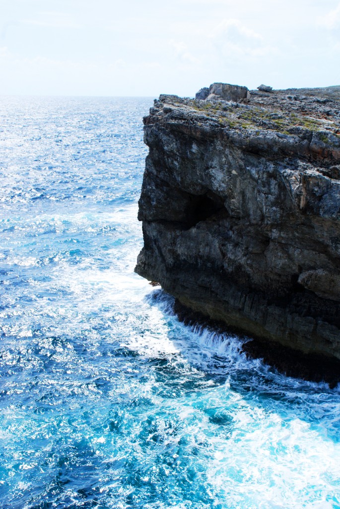 The ocean waves, unrelenting....