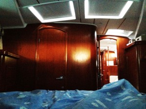 waking up on a boat...