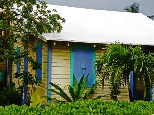 spanish yellow house